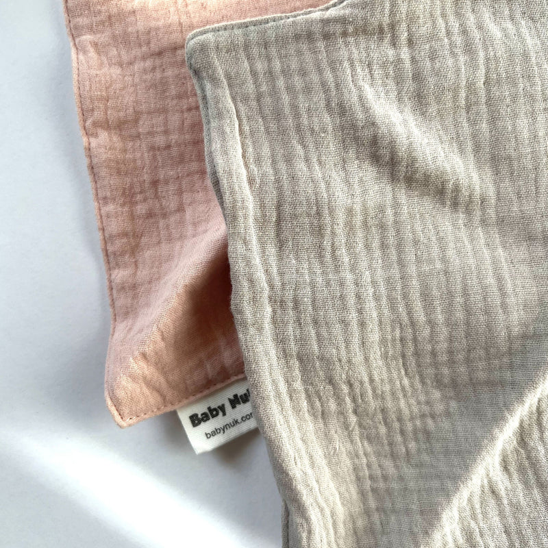 Huggie Security Blanket - Blush & Stone